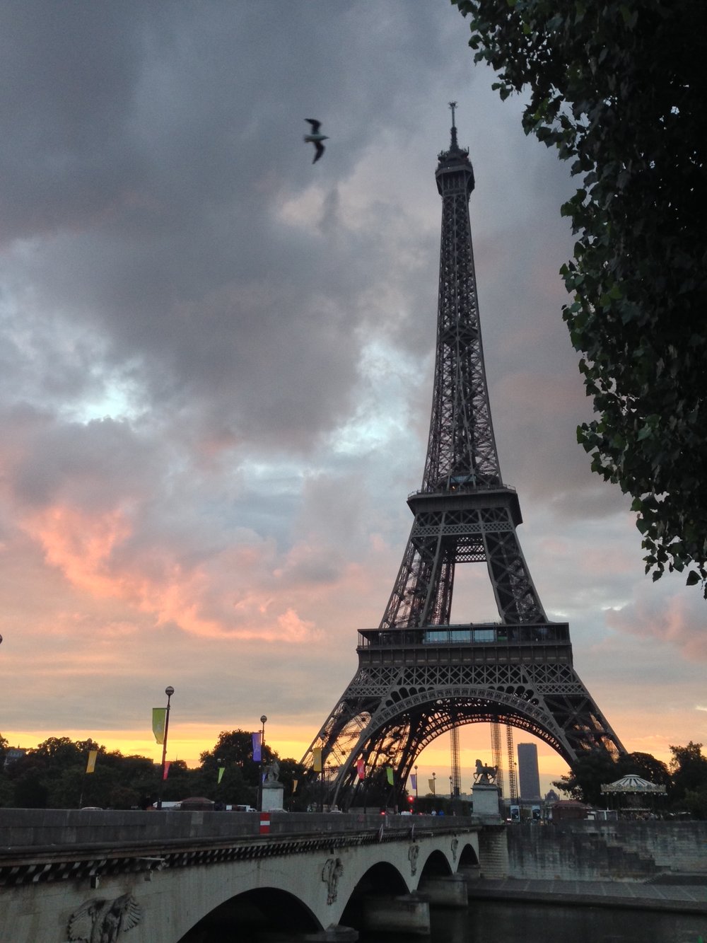 Eiffeltoren, dinsdagochtend om 7:30