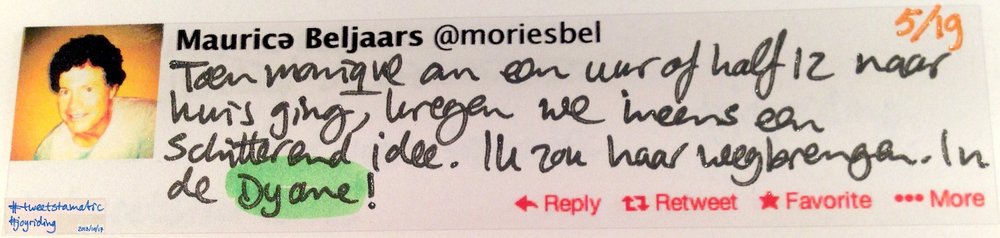 Handgeschreven tweet 05