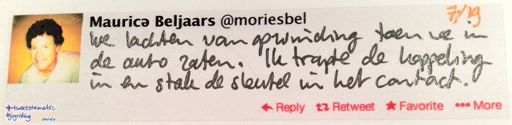 Handgeschreven tweet 07