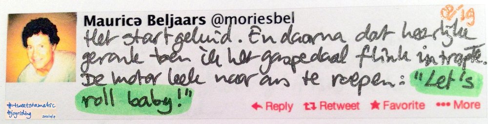 Handgeschreven tweet 08