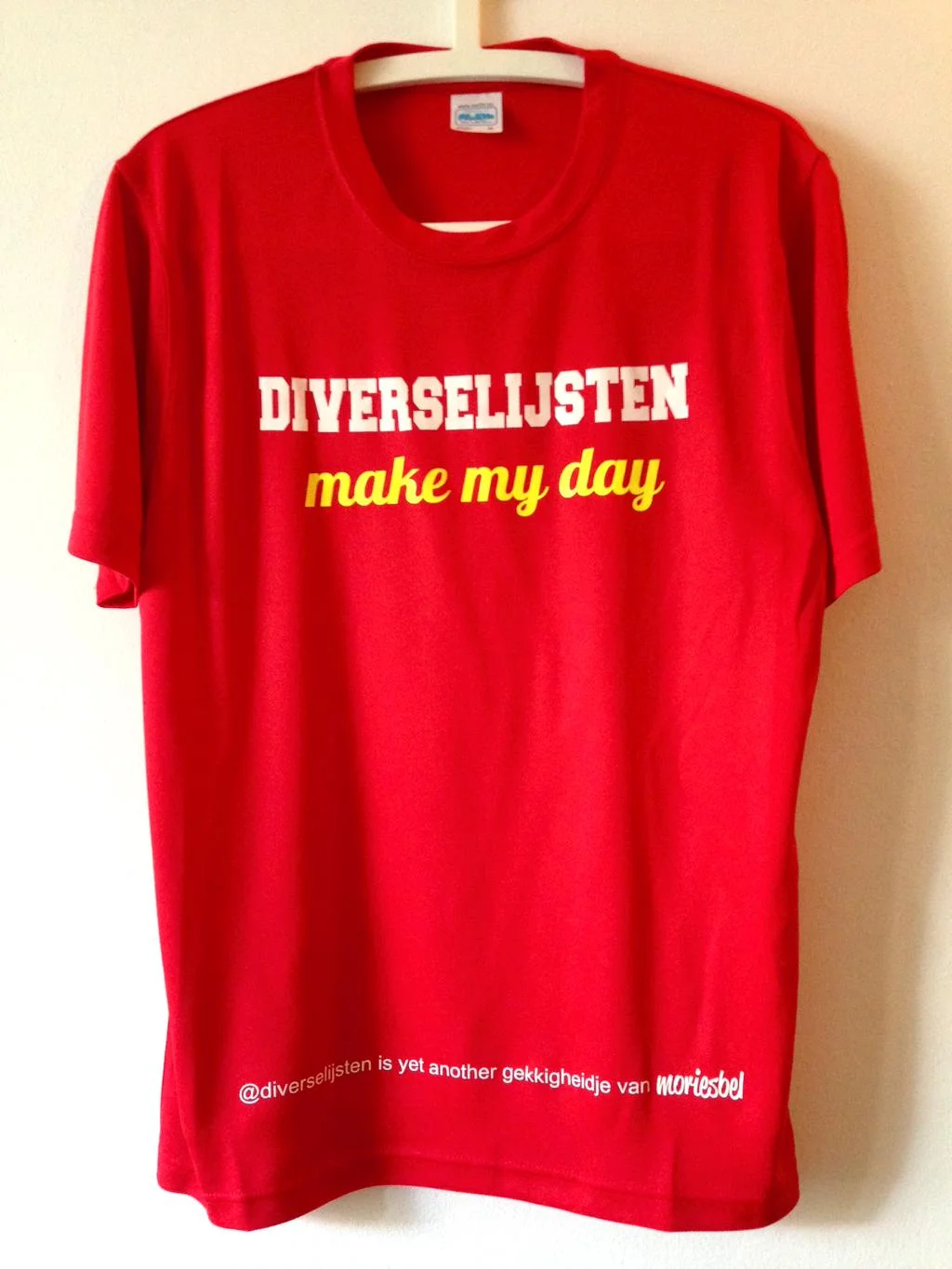 Het Diverse Lijsten Make My Day t-shirt